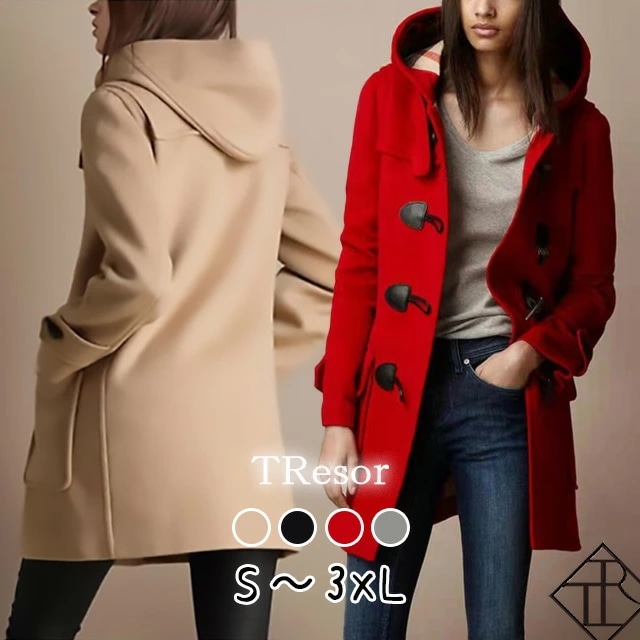 【即納】コート アウター レディース 冬 ロング コート フォーマル ロング 暖かい カシミアコート ダッフルコート カジュアル きれいめ パーティー 二次会 大きいサイズ 上品 美シルエット 通勤