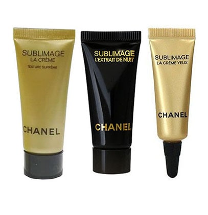 シャネル サブリマージュ ラ クレーム テクスチャースープリーム 5ml - レクストレドゥニュイ レサンスルミエールlextrait de Creme 5,546円
