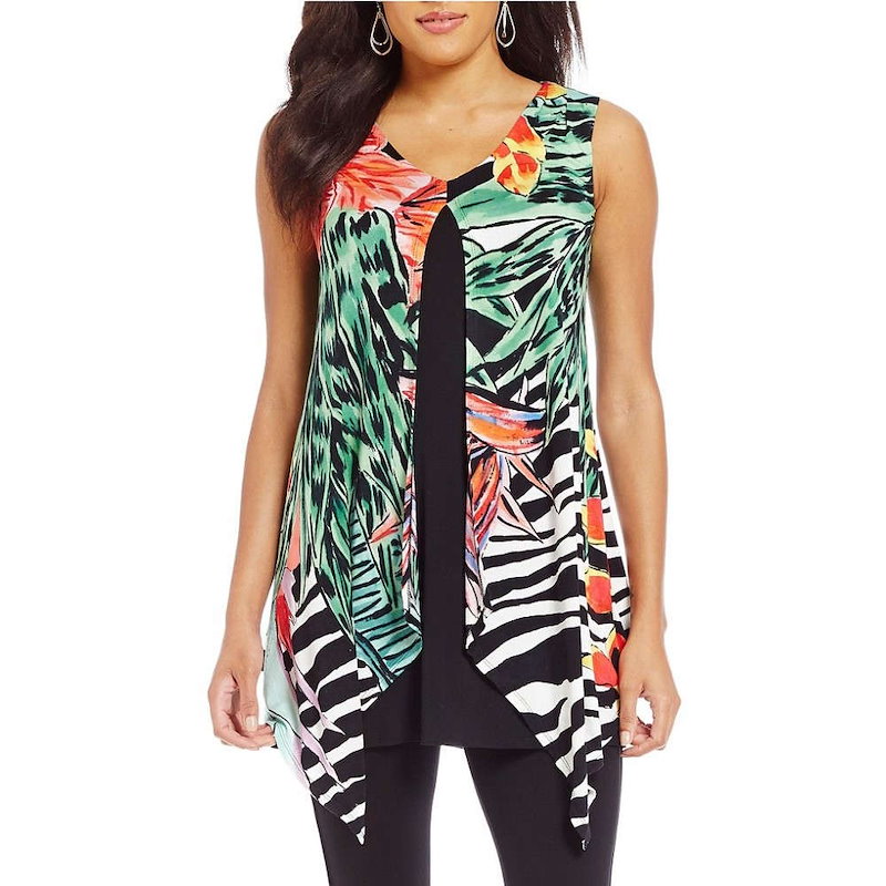 パリ ヒューズ レディース トップス ブラウス・シャツ【Paris Hues Hand Painted Fly Away Top】Multi パリ ヒューズ レディース トップス ブラウス・シャツ【Paris Hues Hand Painted Fly Away Top】Multi