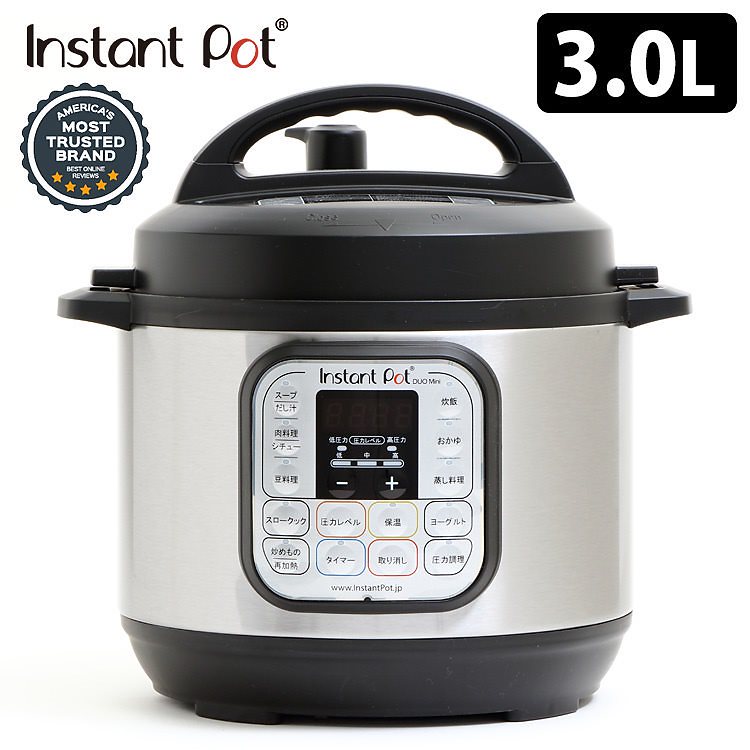 インスタントポット　DUOmini　3L（24人分）　／InstantPot　デュオミニ　送料無料 15,268円