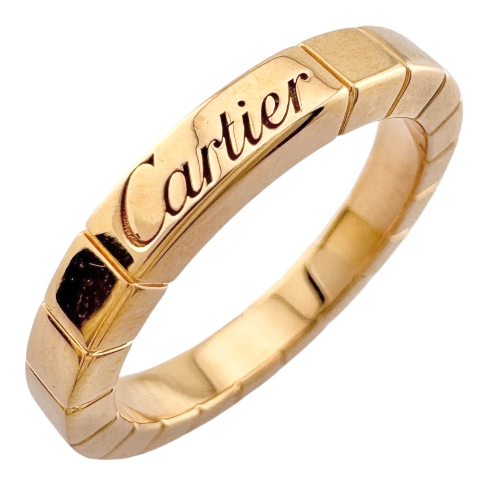 カルティエ ラニエール リング 指輪 9号 18金 K18ピンクゴールド CARTIER 中古 美品