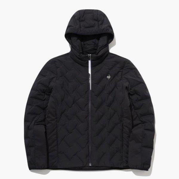 パディング NQJ QP423EDJO3-BLK エアフレックスフーディーグースパディング / BLK