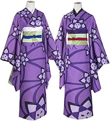 産屋敷 輝利哉 うぶやしき きりや 產屋敷雛衣 髪飾り付き 風 コスプレ衣装 ハロウィン コスチューム イベント パーティー 変装 仮装 1件[ウィッグは追加可能]