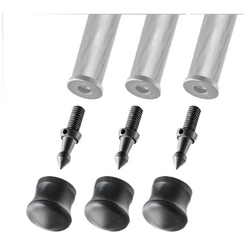 ジッツォ　スパイク+ゴム石突38mm 3個入　GSF38S