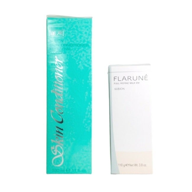 薬用スキンコンディショナー エッセンシャル N 330ml ＋フルリファインミルク エクストラモイスト 110g お得セット / スキンコンディショナー スキコン 330 医薬部外品 /