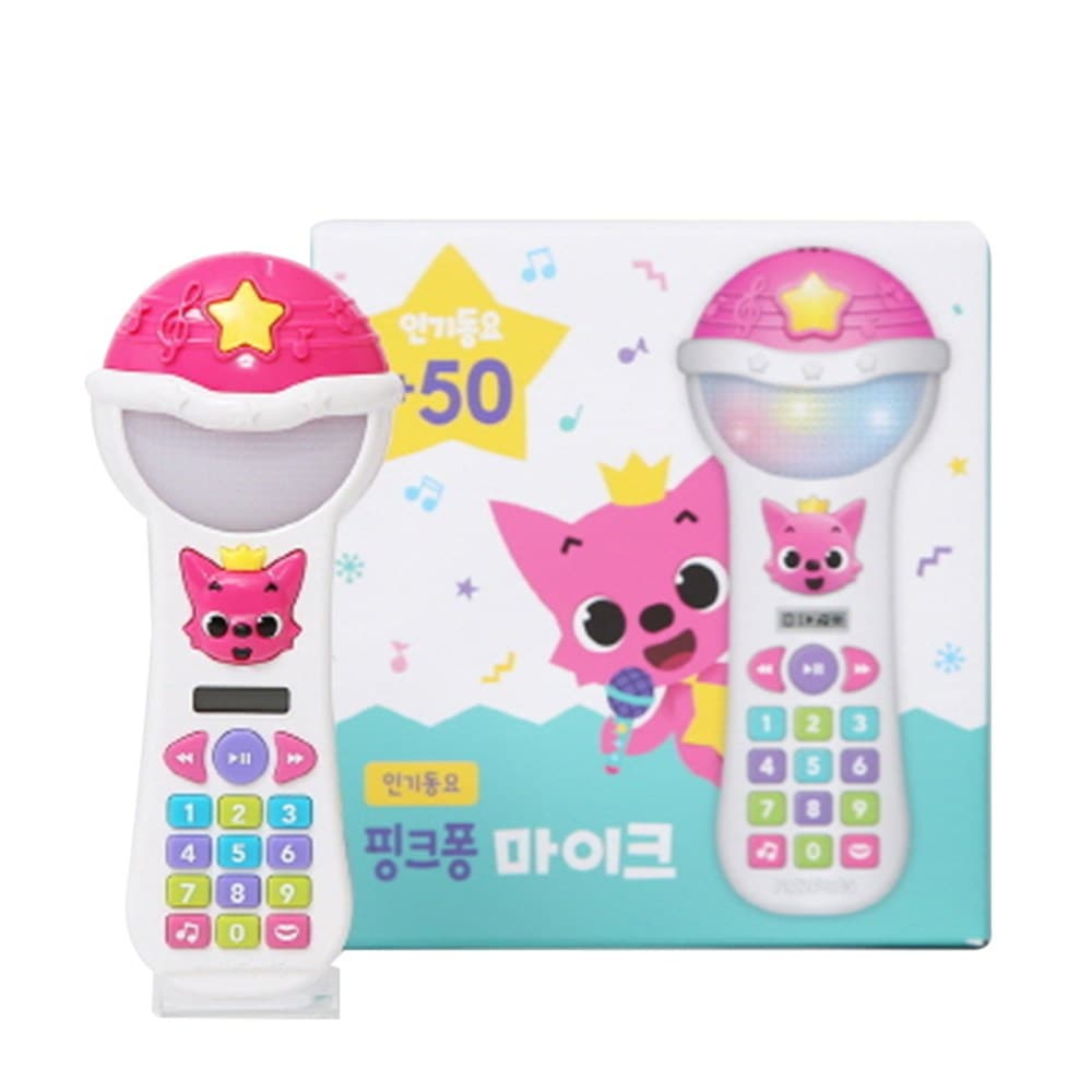 ピンクフォンマイク人気動揺50（玩具/教区）1セット