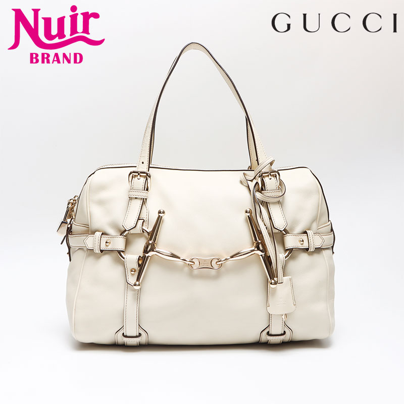 ボストンバッグ アイボリー WS13530