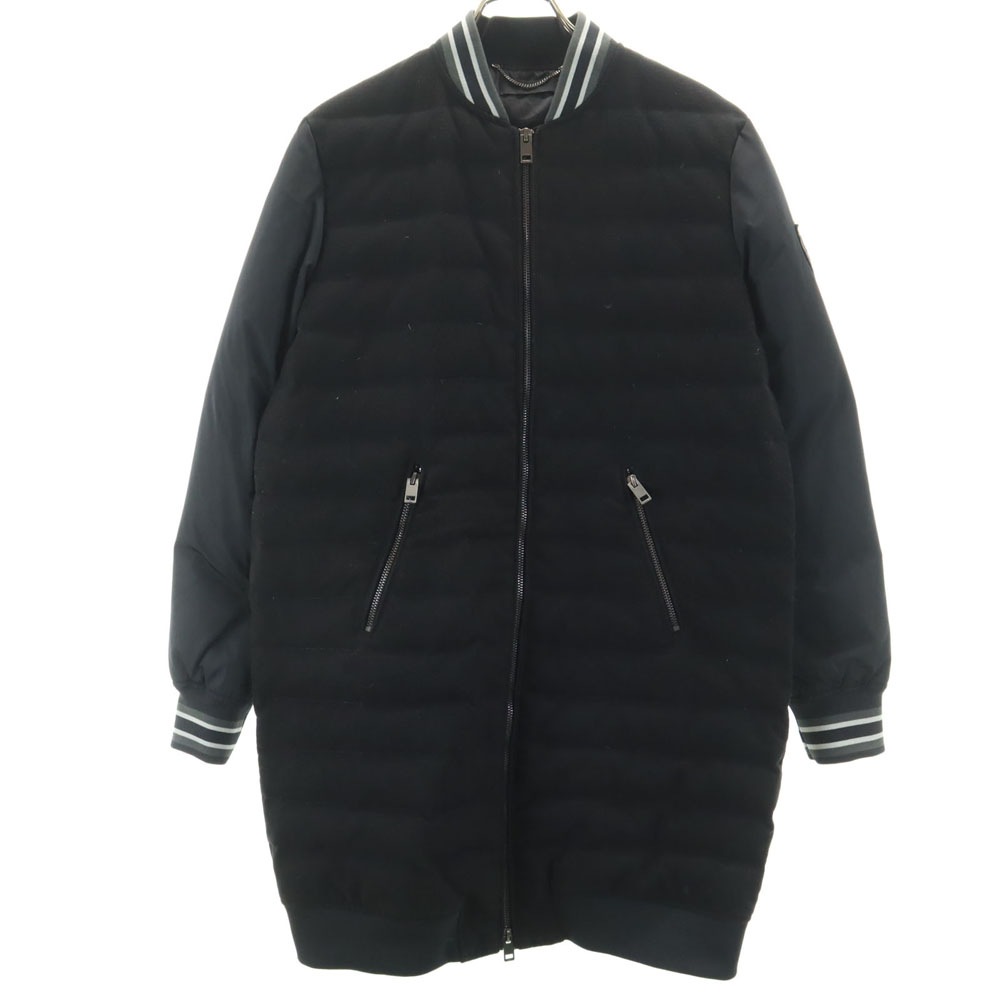 ダウンコート S 黒 レディース 古着