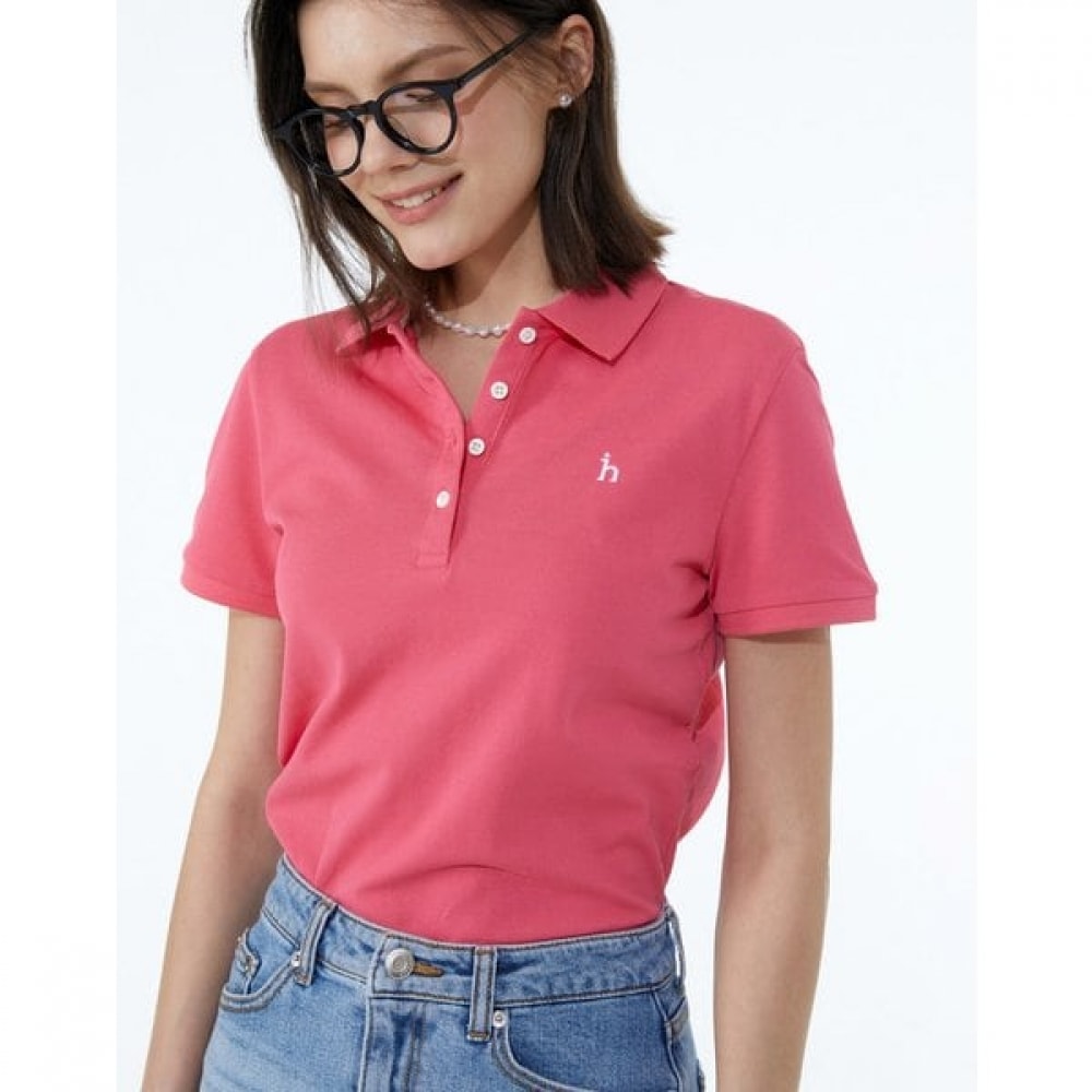 [24SS] [ベスト] [クラシックセラー] ピンクコットンブレンド半袖空手WSTS4BC31P2 7,684円