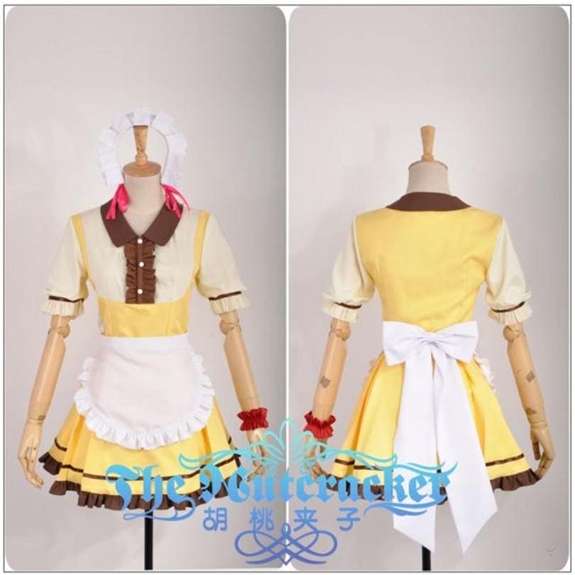 ラブライブLovelive! 西木野真姫 にしき まき カフェメイド服 コスプレ衣装 仮装イベント アニメ パーティー