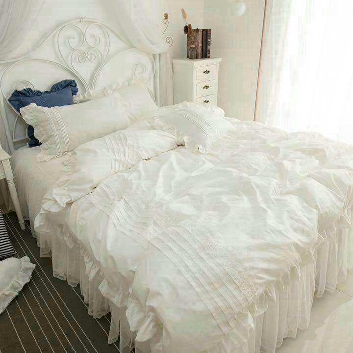 掛け布団カバー シングル ベッドスカート オシャレ