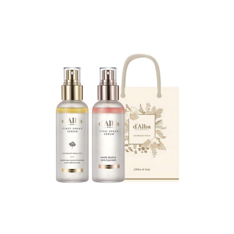 ホワイトトリュフファーストスプレーセラム100ml + バイタルスプレーセラム100ml + ギフトバッグ1個