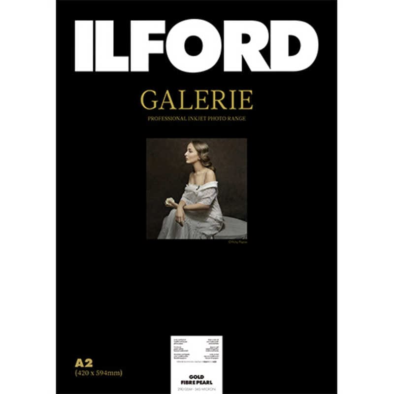 イルフォード　イルフォードギャラリーゴールドファイバーパール 290g/m2(A225枚)ILFORD GALERIE Gold Fibre Pearl　433209