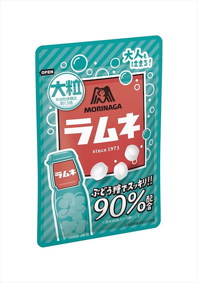 他サイト： 森永製菓 大粒ラムネ 41g×10袋の商品画像