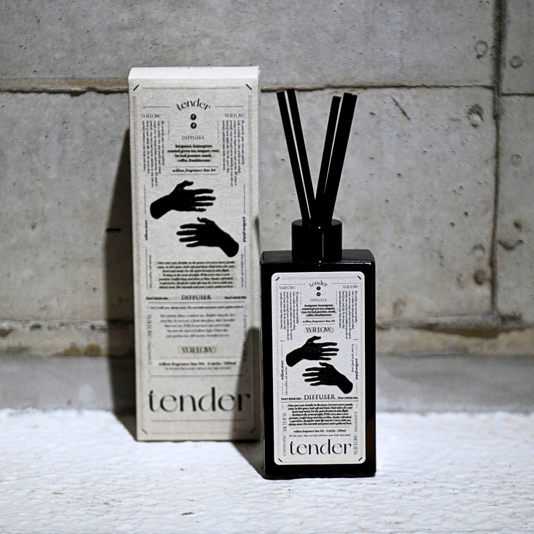 香りディフューザー 150ml stick付き リラックスしたいときに(tender)