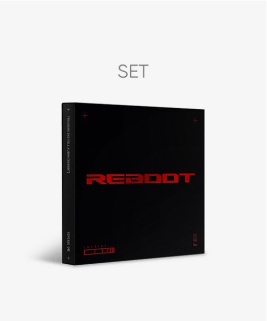 [正品] TREASURE- 2ND FULL ALBUM [REBOOT] DIGIPACK ver. (Set)
