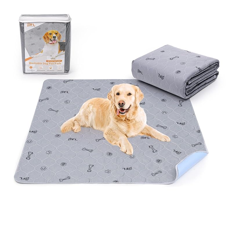 LOOBANI 洗えるペットシーツ 猫 犬用 おしっこパッド ペットマット ペット用 トイレ 下敷き マット 速乾 洗える 滑り止め 漏れ防止介護シーツ 洗濯機で丸洗い 繰り返し利用可能 四季通用 多