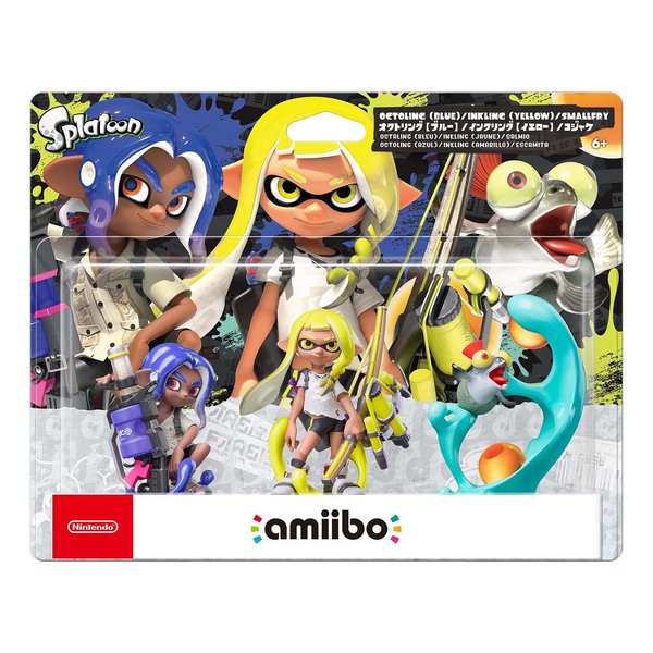 amiibo スプラトゥーン トリプルセット インクリング イエロー ブルー コジャケ NVL-E-AE3F