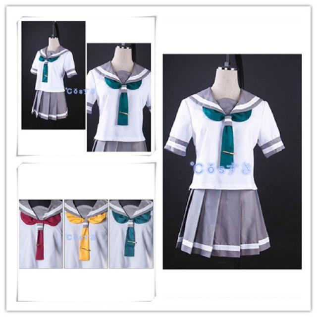 【短納期】ラブライブ サンシャイン lovelivesunshine　 Aqours 夏制服　セーラー服　 イベント　 コスチューム コスプレ衣装 cosplay衣装