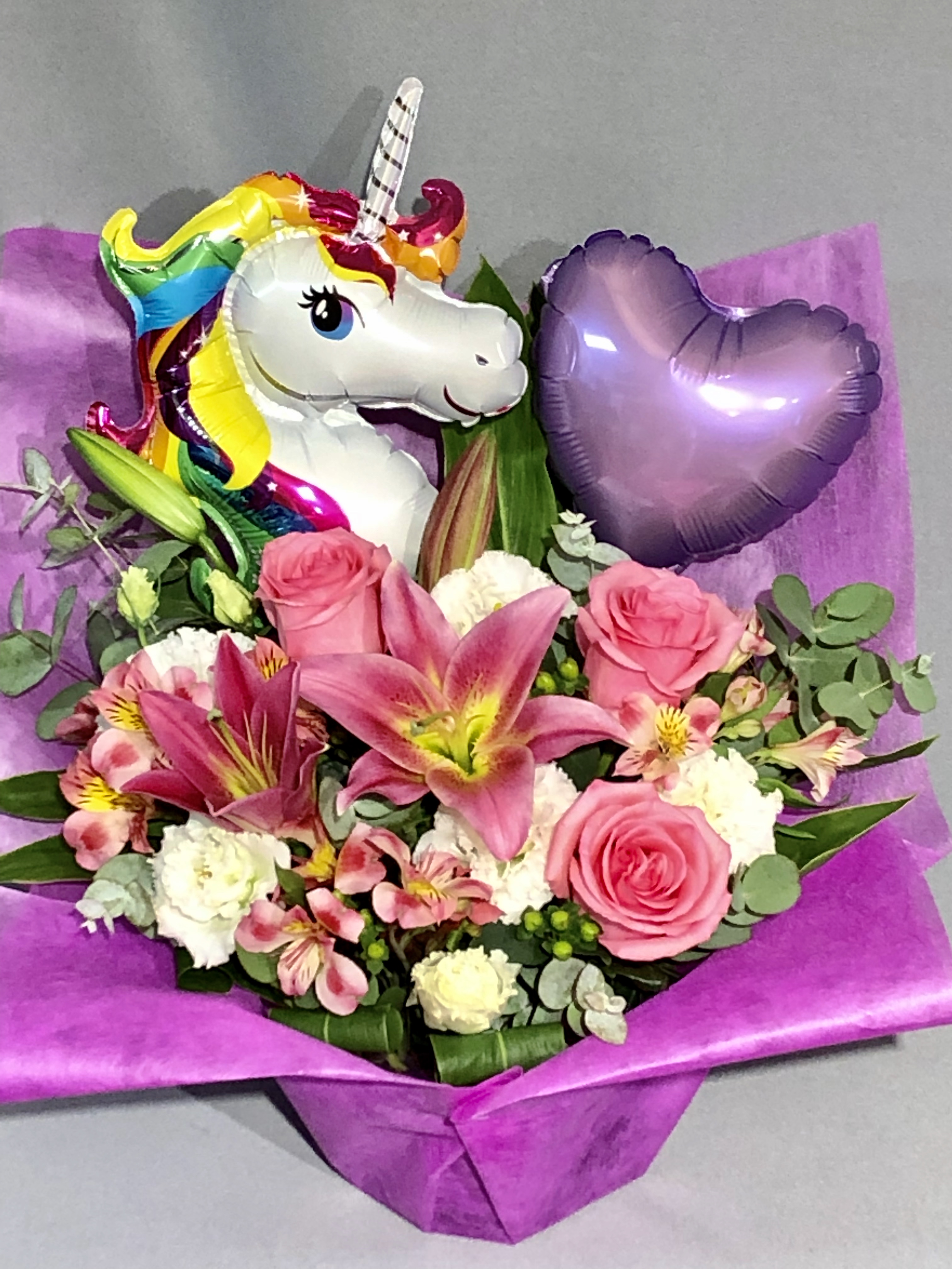 商品ID 0778 アレンジメント　ユニコーンお任せデザイン　生花