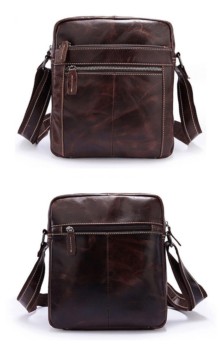 ボディバッグ ビジネス 牛革斜め掛け 男女兼用 軽量 レザー レトロ 男女兼用