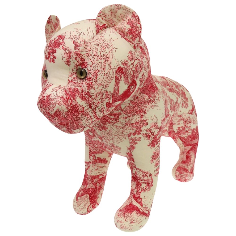 美品 ベビーディオール トワル ド ジュイ アニマル ぬいぐるみ ぬいぐるみ ポリエステル/ポリエステル レッド 1708【中古】 ユニセックス 52,800円