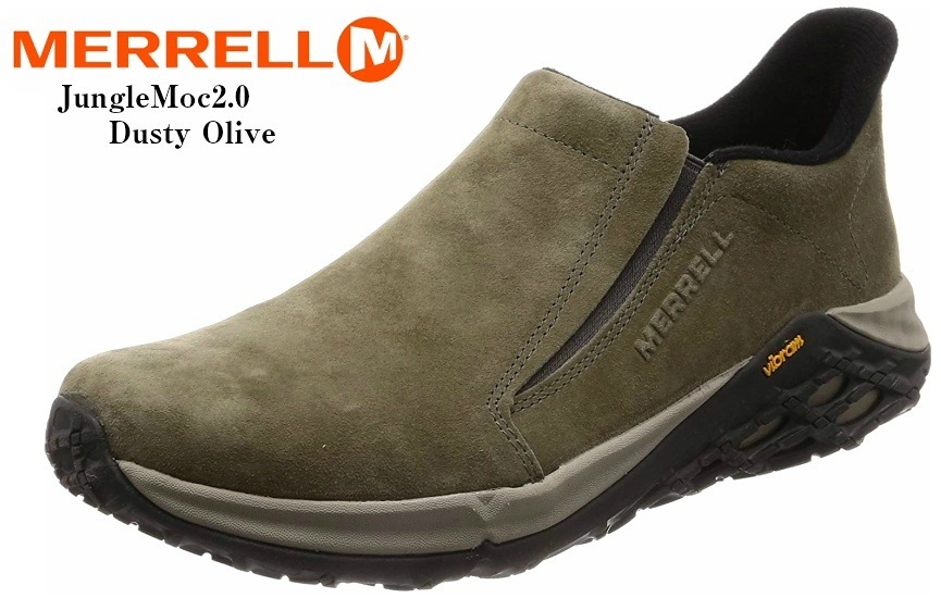 MERRELL(メレル) JUNGLE MOC 2.0 ジャングルモック2.0 スリッポンカジュアルモックシューズ メンズ エアークッションプラスの搭載