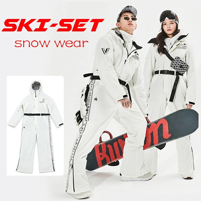 スキーウェア スノーボードウェア 上下つなぎ ホワイト ノーボード スキーウェア レディース メンズ ボードウェア スノボウェア スノボ ウェア スノーボード スノボー スキー スノボーウェア スノ