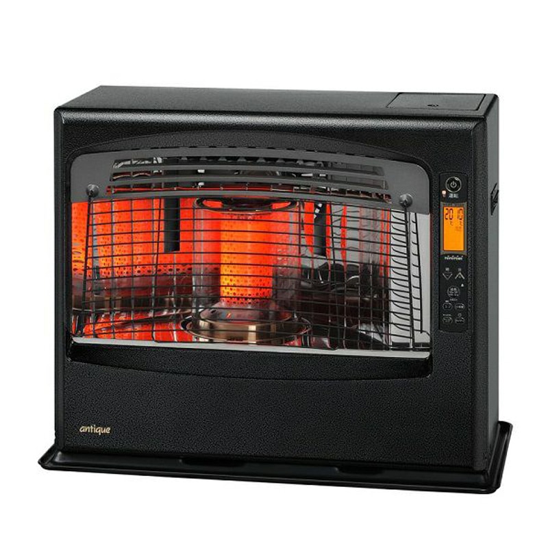 トヨトミ TOYOTOMI 石油ファンヒーター ブラック アンティークモデル LR-68N-B