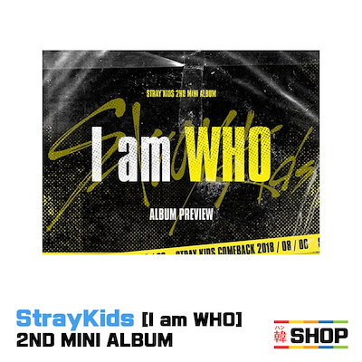 STRAY KIDS ストレイキッズ スキズ 2ND MINI ALBUM: I am WHO ...のサムネイル
