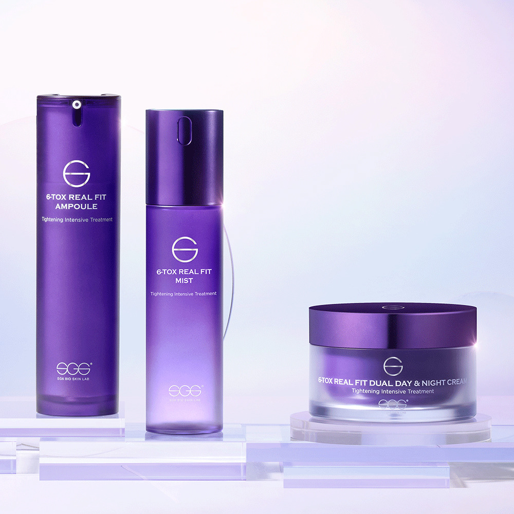 sg6 real fit tightening skin care 3 set