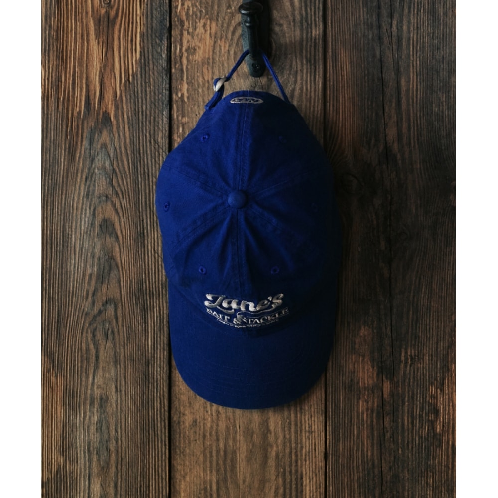 FRIZMWORKS ZANES ベイト&タックルロゴボールキャップ _ ブルー