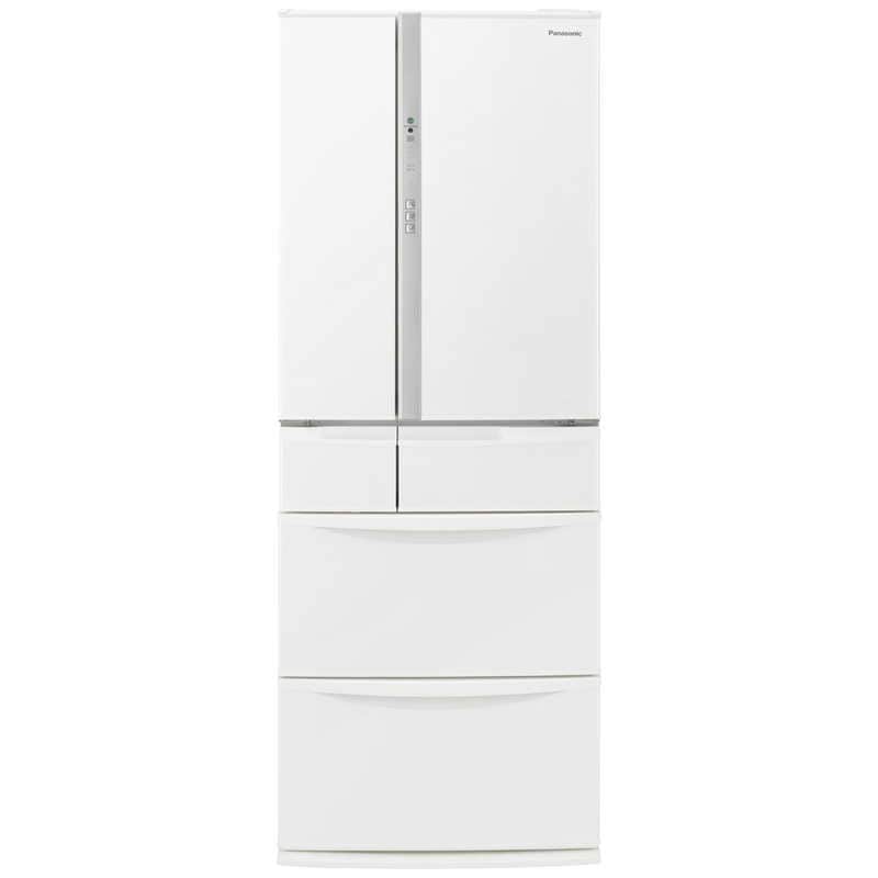 パナソニック　Panasonic　冷蔵庫 6ドア 451L フレンチドア(観音開き) FVFタイプ 真ん中冷凍室 幅68.5cm ハーモニーホワイト　NR-FVF45S3-W（標準設置無料）