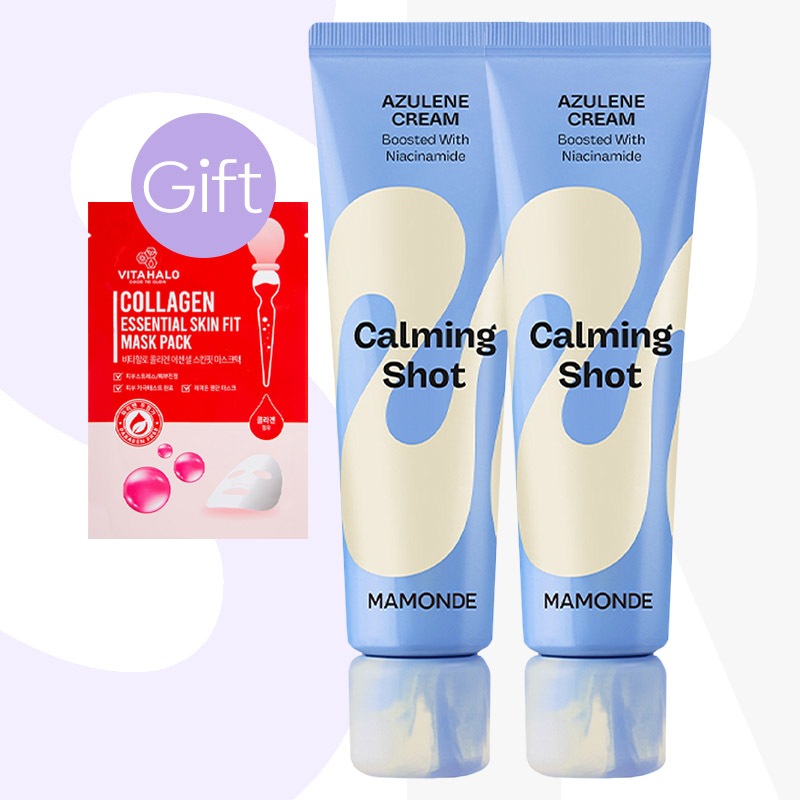 【正規品】カーミング ショット アズレン クリーム 60ml (2個)