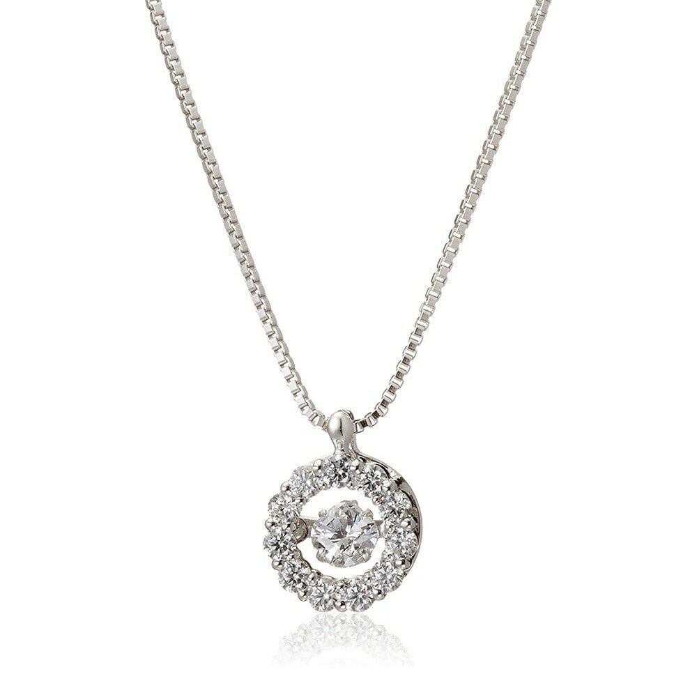 [Crossfor New York] クロスフォーニューヨーク ペンダント Twinkle Flower1 NYP-507 花 シルバー925 キュービックジルコニア ネックレス レディース