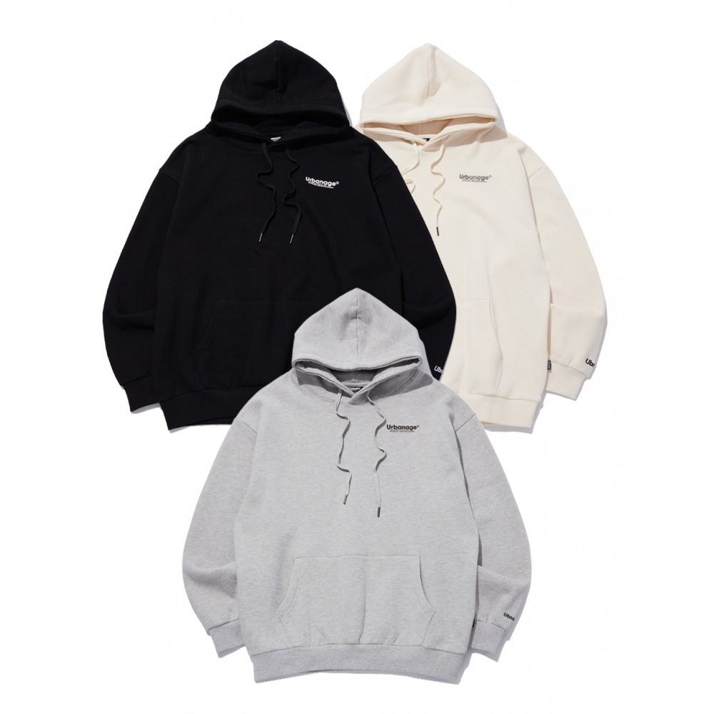 URBANAGE センサーティブオーバー起毛フーディー(起毛裏地) (3 Colors)