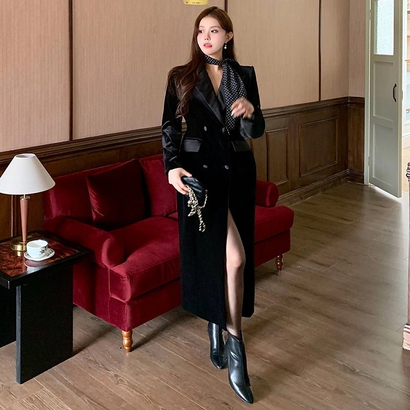 秋冬 ドレス フランス風 成人式 フォーマル レトロ お呼ばれ 大きいサイズ 卒業式 ワンピース ロングワンピース キャバ パーティー 演奏会 XL-5XL 同窓会 ベルベットスーツ