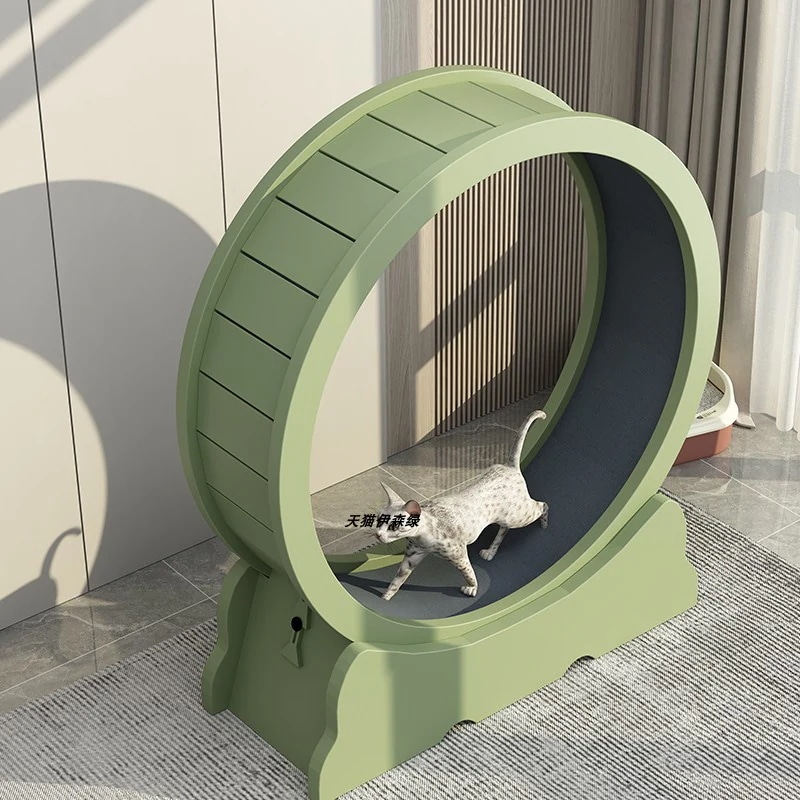 イーサングリーン猫ローラートレッドミルサイレント小型無垢材猫トレッドミル猫クライミングフレーム無垢材猫トレッドミル 7,416円