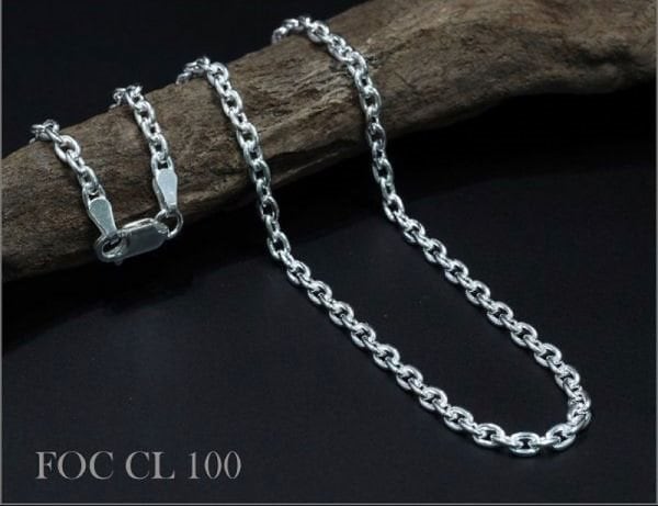 限定入荷 SV925 太小豆チェーン ネックレスアズキFOCタイプ3.445(品質保証 SV 5,947円