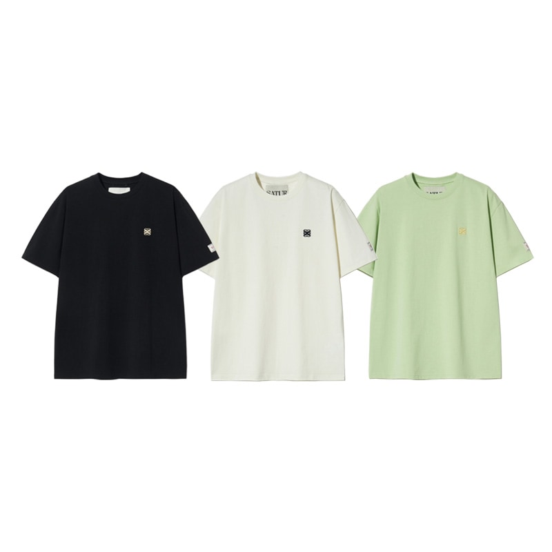 [ENHYPEN ソヌ 着用] Classic Small Logo T-Shirt 韓国 アイドル 半袖 Tシャツ レディース メンズ 春 夏 大きいサイズ ゆったり