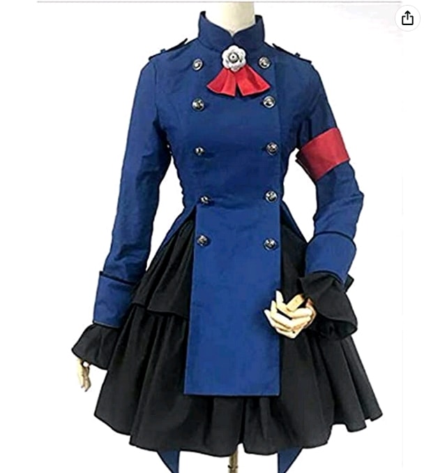 コスプレコスチュームコスチュームシマスタイルコスチューム+ウィッグドレスアップパーティーイベントドレ