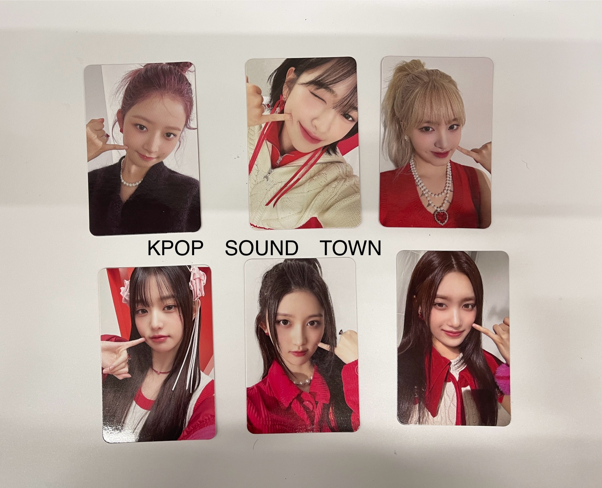 [KAKAO特典PHOTOCARD 6set ]- IVE(아이브) - THE 1st EP [IVE MINE]no album,only photocard