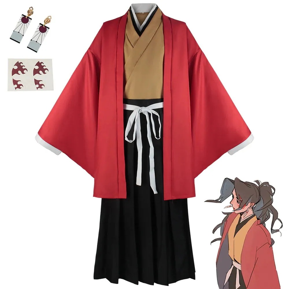 【迅速な出荷】国縁一cos服日呼吸着物コスプレアニメ出演セット