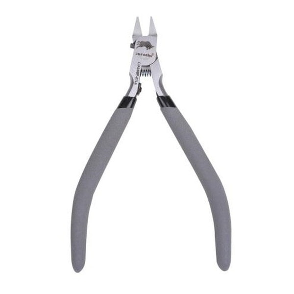 aurochs C/AUNIP-21Le 超極薄刃ニッパー片刃 グレー&ブラック 左手用