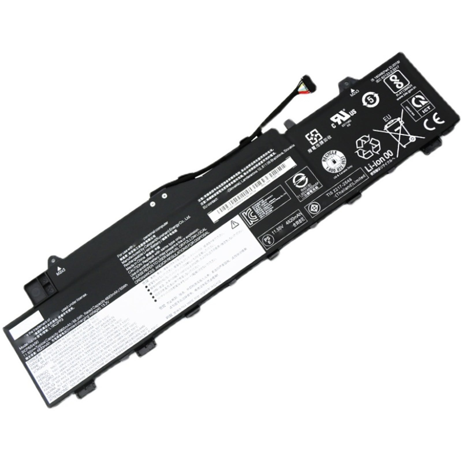 L19C3PF3 電池・Lenovo/ThinkPadノートパソコン互換 56.5Wh/4965mAh IdeaPad Slim 5-14IIL0 Air14 2020/2021 L19M3PF4 L