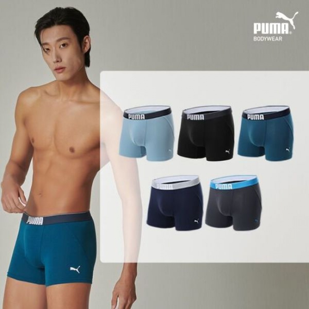 プーマボディウェア PUMAデイリーコットンスパンドロー 5点セット