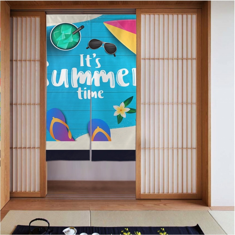 カーテン3456in 夏-背景デザイン 良いドレープ滑らかでしわになりにくい