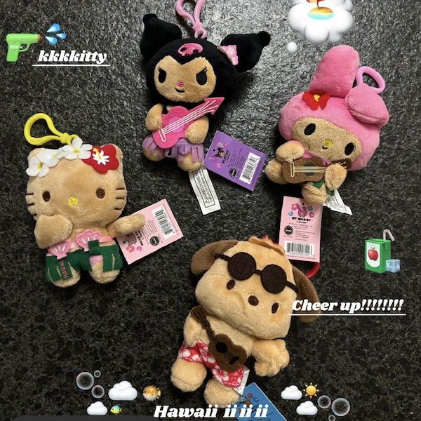 Qoo10] ハワイ黒皮kittymelodyパチャ犬