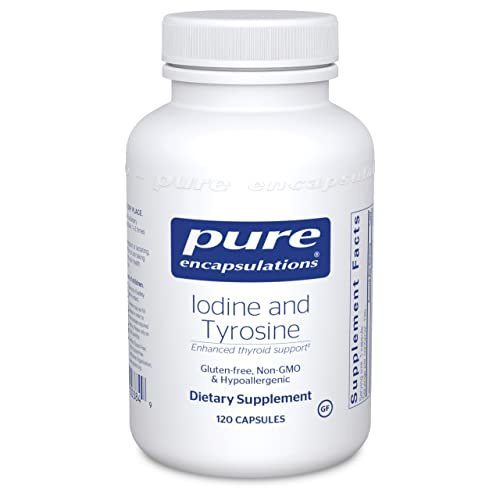 【誠実】 Pure Encapsulations - ヨウ素とチロシン - 強化された甲状腺サポートのための低刺激性サプリメント ビタミン類