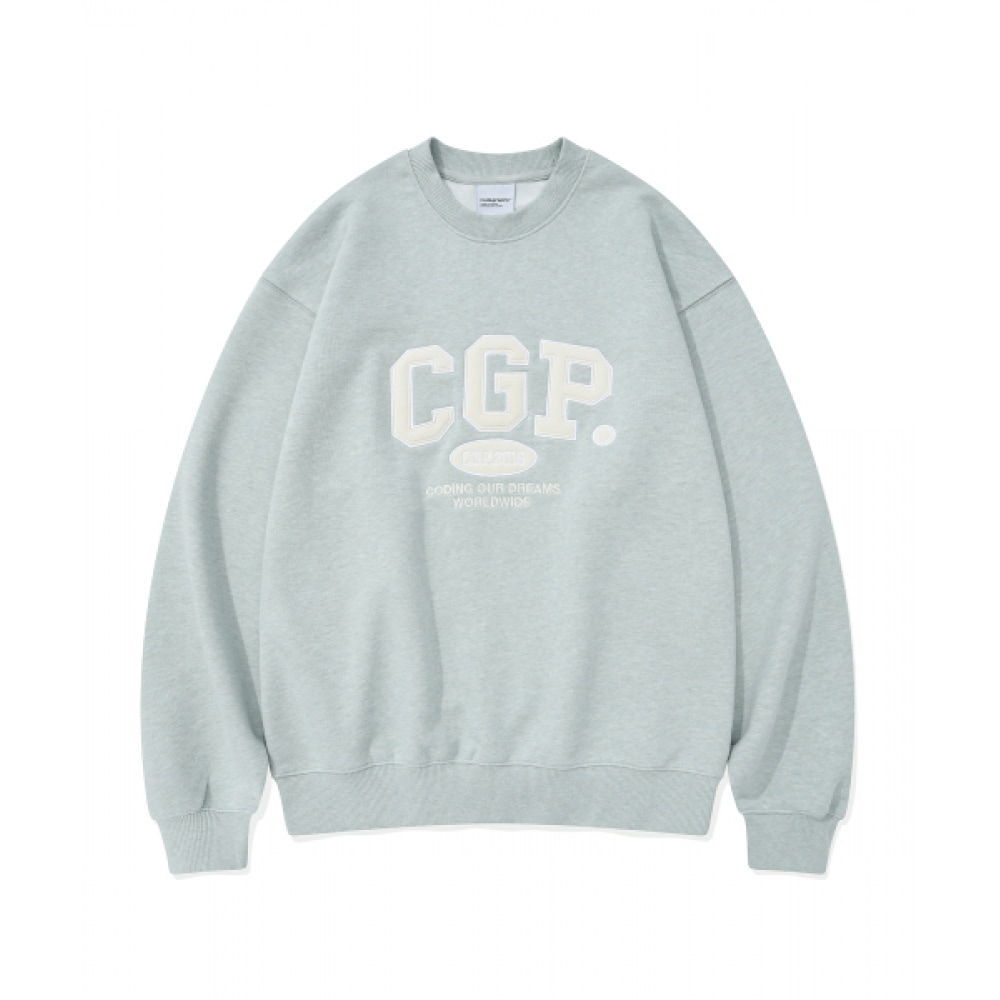 コデグリー CGP アーチロゴスウェットシャツ_ミント